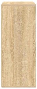 Estante cor carvalho 60x30x71,5 cm derivados de madeira