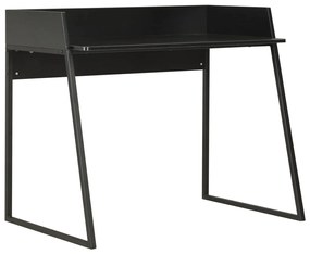 vidaXL Secretária 90x60x88 cm preto