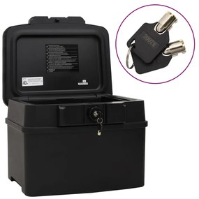 Cofre 44x37x34 cm preto