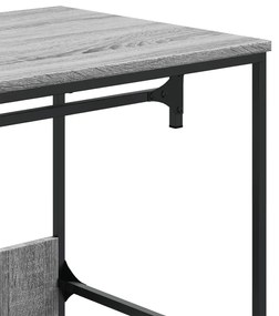 Roupeiro 90x50x180 cm derivados de madeira cinzento sonoma