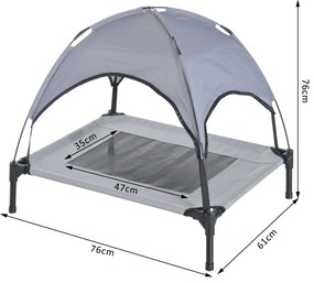 Cama com Cobertura em Tecido
