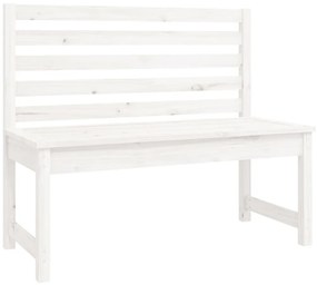 4 pcs conj. de jantar p/ jardim madeira de pinho maciça branco