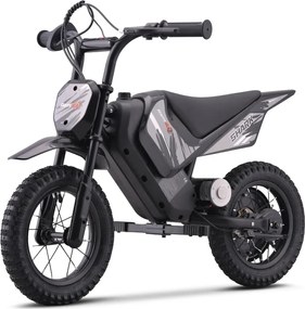 Mota elétrica para Crianças 12V SHARK, 3 a 6 anos rodas ar bombeado, preta