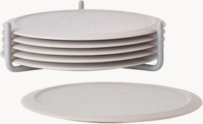 Bases para copos em silicone com suporte Singles, conjunto de 7