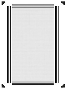 Tela anti-insetos magnética para janelas 80x140 cm antracite