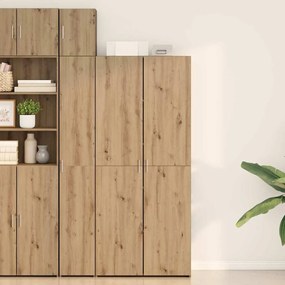 vidaXL Buffet Alto Carvalho Artesanal 40x42.5x185 cm Madeira Engenheirada