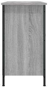 Móvel de TV 100x35x65 cm derivados de madeira cinzento sonoma