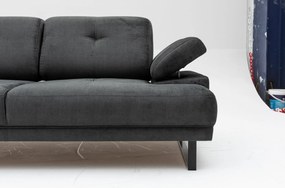 Sofá-Cama 2 Lugares Mustang – Antracite – 199x99x83 cm