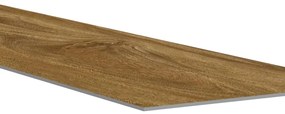 Painel de parede c/ aspeto de madeira 4,12 m² PVC castanho