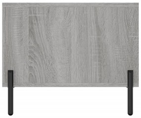 Mesa de centro 102x50x40cm derivados de madeira cinzento sonoma