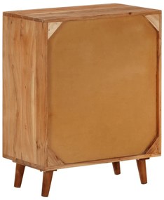 Aparador 60x35x74 cm madeira de acácia maciça