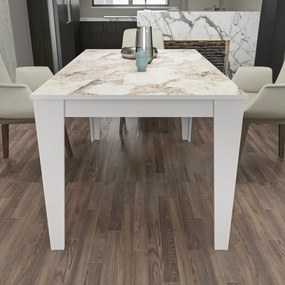 Mesa de Jantar Bud – Branco – 145x75x85 cm