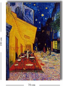 Pintura Decorativa em Tela 70100VANGOGH070 – Multicolor – 70 x 100 cm