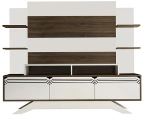 Unidade de TV Delpi – Nogueira – 180x148,6x29,5 cm