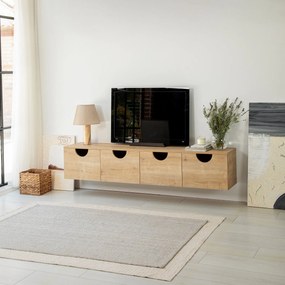 Móvel TV Stand Four Seasons – Carvalho – 180x35x35 cm