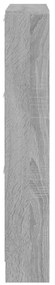Sapateira 59x17x108 cm derivados de madeira sonoma cinza