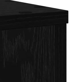 Suportes para Plantas 2 pcs de Carvalho Preto 25x25x35 cm Madeira