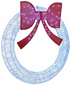 vidaXL Guirlanda com 150 LEDs Azul 120 cm Acrílo