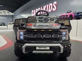 Carrinha Infantil bateria 12V Ford Raptor Preta