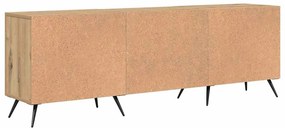 Gabinete para TV carvalho artisiano 150 x 30 x 50 cm