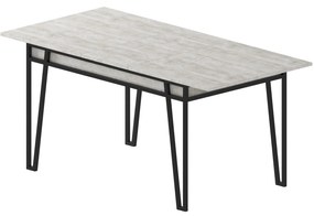 Mesa de Jantar Extensível "Pal" – 132-170x80x76 cm – Branco – Design B