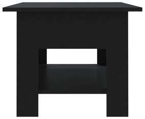 Mesa de centro 102x55x42 cm derivados de madeira preto
