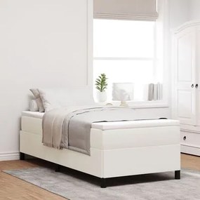 Cama vidaXL Creme 90x200 cm em Tecido Corduroy