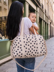 Saco de mudas Canvas club leopardo corda