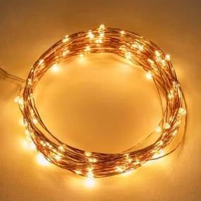Guirlanda Decorativa Led Lätt 10 M & Oro Rosa - Sklum