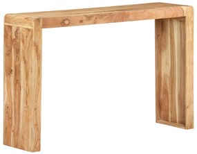 vidaXL Mesa consola 120x30x76 cm madeira de acácia maciça