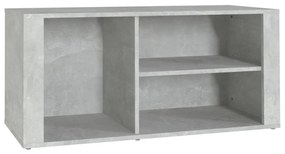 Sapateira Loures - Com 3 Compartimentos - Cor Cinzento Cimento - 100x3