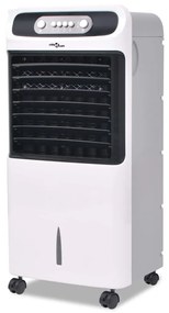 50550 vidaXL Climatizador de ar portátil 80 W 12 L 496 m³/h