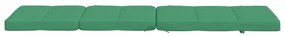Almofadões p/ cadeira de terraço 2 pcs tecido oxford verde