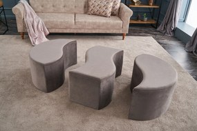 Pouffe Alya Puf – Mink – 120 cm x 40 cm x 80 cm