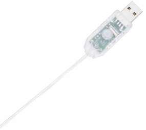 Decoração de Natal caixa de presente 250 LED branco quente