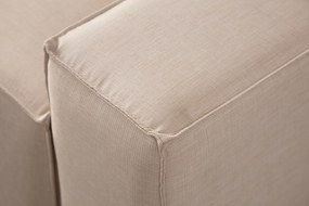 Sofá-Cama de Canto Pırlo – Ecru – 260x78x170 cm