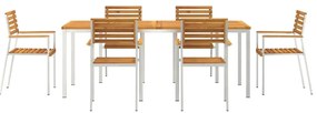 Conjunto de Jantar para Jardim 7 pcs