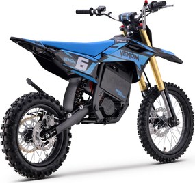Mota cross para crianças Motocross  Motors Venom – 6500W 3 modos de condução Azul