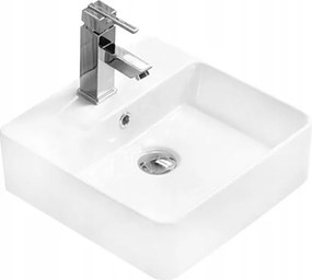 Mexen Kira lavatório de bancada 38 x 38 cm, branco - 21783800