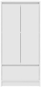 Armário com gaveta 55,5x34x119,5 cm derivados madeira branco