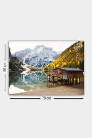 Pintura Decorativa em Tela 1105363592 – Multicolor – 50 x 70 cm