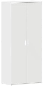 Armário de Sapato Branco 80x39x180 cm Madeira