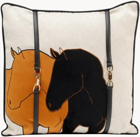 Almofada de veludo Horse Date
