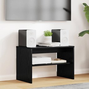 vidaXL Gabinete para TV Carvalho Preto 60 x 35 x 40 cm