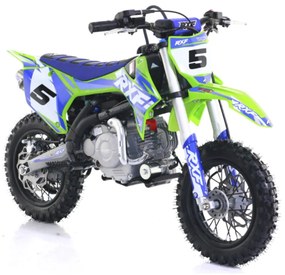 Mini MOTO Crianças CROSS Gasolina automática 50cc Apollo RXF 10/10" Verde