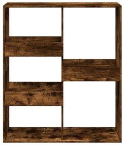 Estante/divisória 100x33x115 cm cor carvalho fumado
