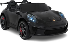 Carro elétrico para Crianças 24V 4x4 2 lugares Porsche 911 GT 3, Rodas Espuma EVA Preto