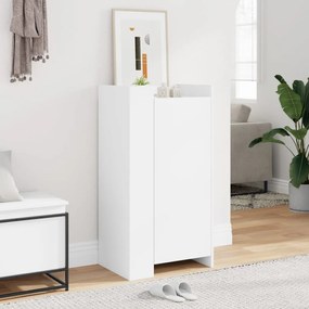 vidaXL Sapateira 52x37,5x100 cm derivados de madeira branco