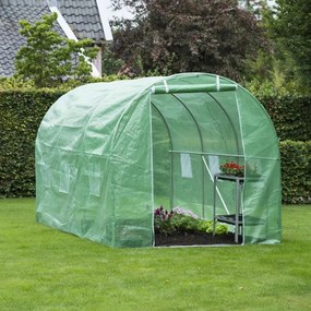 Estufa 3,5x2x2 m verde