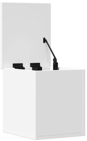 Caixa de arrumação 30x35x35 cm derivados de madeira branco